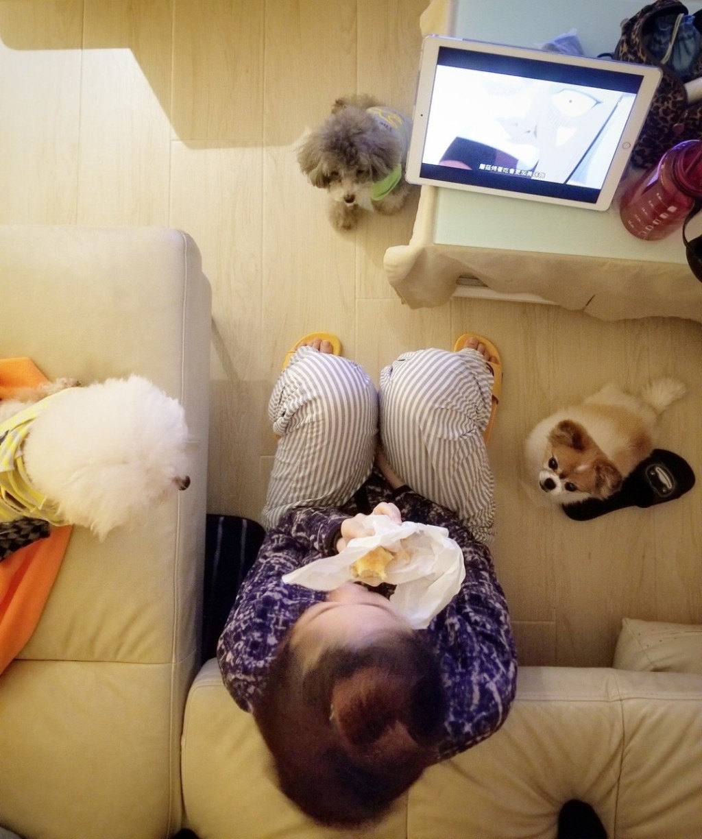 家中空間寬敞。